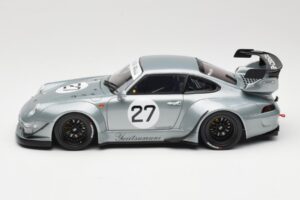 Porsche 911 993 RWB Yuiitsumuni Silver GT Spirit 1:18 GT522 Resin — photo 3 of 6