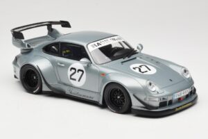 Porsche 911 993 RWB Yuiitsumuni Silver GT Spirit 1:18 GT522 Resin — photo 4 of 6