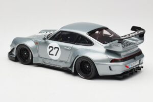 Porsche 911 993 RWB Yuiitsumuni Silver GT Spirit 1:18 GT522 Resin — photo 5 of 6