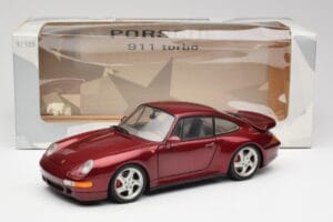 Porsche 911 993 Turbo Arena Red Metallic UT Models 1:18 27811 Diecast — photo 8 of 8