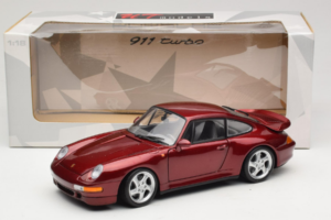 Porsche 911 993 Turbo Red Metallic UT Models 1:18 180066070 Diecast — photo 8 of 8