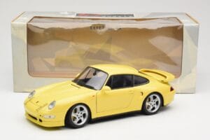 Porsche 911 993 Turbo S Yellow UT Models 1:18 27836 Diecast — photo 8 of 8