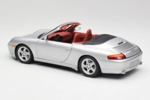 Porsche 911 996 Cabriolet Silver Gate 1:18 1052 Diecast — photo 7 of 8