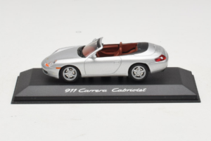 Porsche 911 996 Cabriolet Silver Minichamps 1:43 WAP02004097 Diecast
