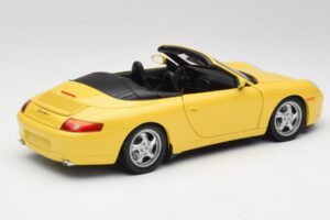 Porsche 911 996 Cabriolet Speed Yellow UT Models 1:18 27906 Diecast — photo 3 of 8
