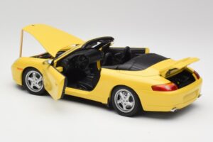 Porsche 911 996 Cabriolet Speed Yellow UT Models 1:18 27906 Diecast — photo 5 of 8