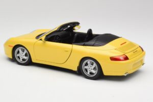 Porsche 911 996 Cabriolet Speed Yellow UT Models 1:18 27906 Diecast — photo 7 of 8