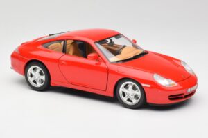 Porsche 911 996 Carrera 4 Red Bburago 1:18 30085 Diecast — photo 6 of 8