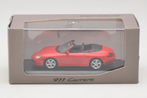 Porsche 911 996 Carrera 4S Cabriolet Red Minichamps 1:43 400062831 Diecast — photo 4 of 4