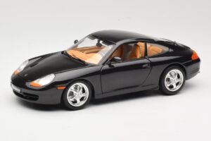 Porsche 911 996 Carrera Black Bburago 1:18 3385-M2 Diecast