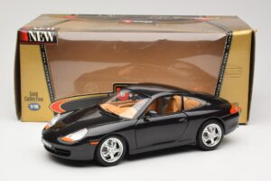 Porsche 911 996 Carrera Black Bburago 1:18 3385-M2 Diecast — photo 8 of 8