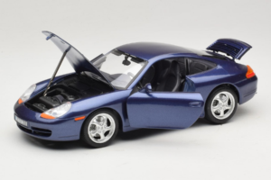 Porsche 911 996 Carrera Blue Bburago 1:18 WAP02100897 Diecast — photo 2 of 8