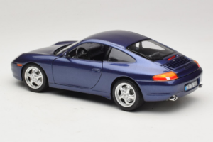 Porsche 911 996 Carrera Blue Bburago 1:18 WAP02100897 Diecast — photo 7 of 8