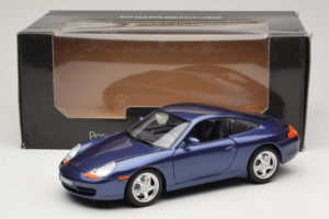 Porsche 911 996 Carrera Blue Bburago 1:18 WAP02100897 Diecast — photo 8 of 8