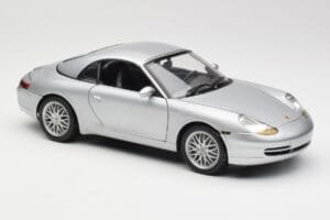 Porsche 911 996 Carrera Cabriolet Silver Hot Wheels 1:18 213595 Diecast — photo 6 of 8
