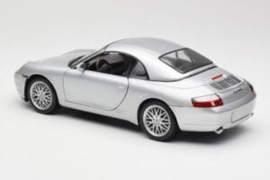 Porsche 911 996 Carrera Cabriolet Silver Hot Wheels 1:18 213595 Diecast — photo 7 of 8