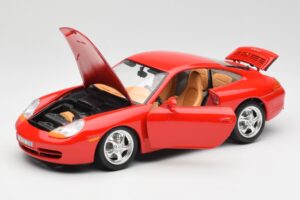 Porsche 911 996 Carrera Red Bburago 1:18 3385 Diecast — photo 2 of 8