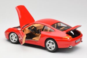 Porsche 911 996 Carrera Red Bburago 1:18 3385 Diecast — photo 5 of 8