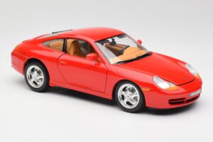 Porsche 911 996 Carrera Red Bburago 1:18 3385 Diecast — photo 6 of 8