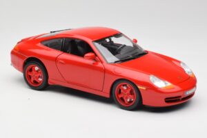 Porsche 911 996 Carrera Red Limited Edition Bburago 1:18 3385-M1 Diecast — photo 6 of 8