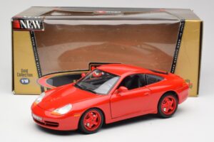 Porsche 911 996 Carrera Red Limited Edition Bburago 1:18 3385-M1 Diecast — photo 8 of 8
