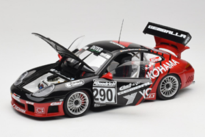 Porsche 911 996 GT3 RS #290 N. Bartels / H. Jacksties / F. Lorenzo Yokohama 24 Hours of Nurburgring 2003 AUTOart 1:18 80372 D — photo 2 of 8