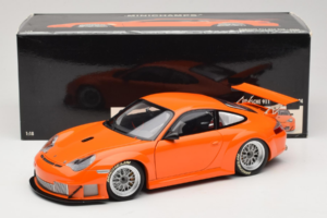Porsche 911 996 GT3 RSR Orange ALMS 2004 Minichamps 1:18 100046402 Diecast — photo 8 of 8