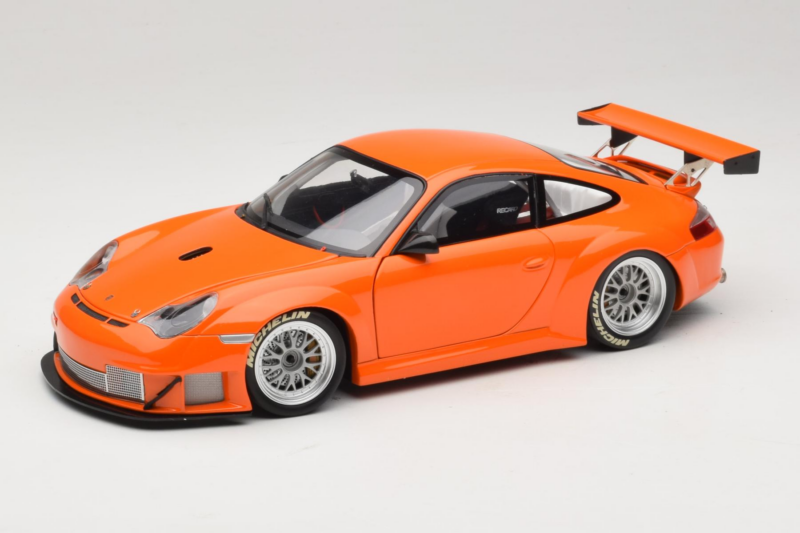 Porsche 911 996 GT3 RSR Orange ALMS 2004 Minichamps 1:18 100046402 Diecast