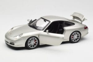 Porsche 911 996 GT3 Silver Hot Wheels 1:18 C2590 Diecast — photo 2 of 8