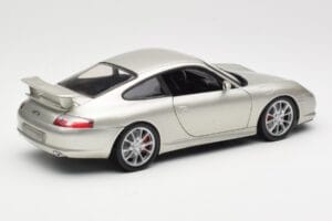 Porsche 911 996 GT3 Silver Hot Wheels 1:18 C2590 Diecast — photo 3 of 8