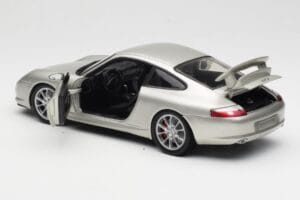 Porsche 911 996 GT3 Silver Hot Wheels 1:18 C2590 Diecast — photo 5 of 8