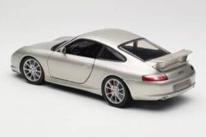 Porsche 911 996 GT3 Silver Hot Wheels 1:18 C2590 Diecast — photo 7 of 8