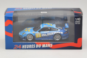 Porsche 911 GT3 R #77 M. Lieb / R. Lietz / W. Henzler 24 Hours of Le Mans 2009 Minichamps 1:43 400096977 Diecast — photo 4 of 5