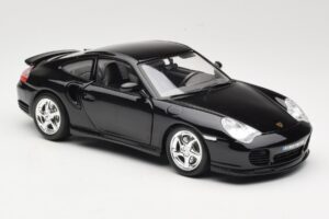 Porsche 911 996 Turbo Black Bburago 1:18 18-12030 Diecast — photo 6 of 8