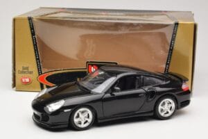 Porsche 911 996 Turbo Black Bburago 1:18 3367 Diecast — photo 8 of 8