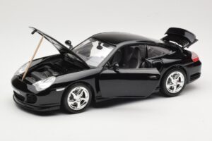 Porsche 911 996 Turbo Black Bburago 1:18 18-12030 Diecast — photo 2 of 8