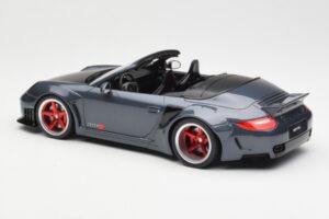 Porsche 911 997 Cabriolet Liberty Walk Grey GT Spirit 1:18 GT463 Resin — photo 5 of 6