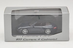 Porsche 911 997 Carrera 4 Cabriolet Dark Blue Minichamps 1:43 WAP02015216-P1 Diecast — photo 4 of 4