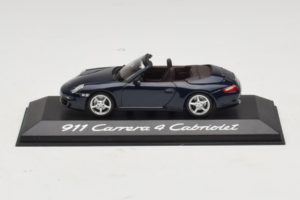 Porsche 911 997 Carrera 4 Cabriolet Dark Blue Minichamps 1:43 WAP02015216-R1 Diecast