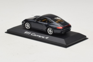 Porsche 911 997 Carrera 4 Dark Blue Metallic Minichamps 1:43 WAP02001518 Diecast — photo 3 of 4