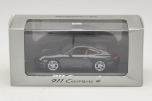 Porsche 911 997 Carrera 4 Dark Blue Metallic Minichamps 1:43 WAP02001518 Diecast — photo 4 of 4