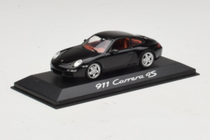 Porsche 911 997 Carrera 4S Black Minichamps 1:43 WAP02010116 Diecast — photo 2 of 4