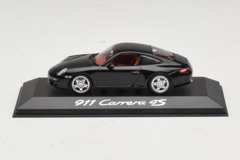Porsche 911 997 Carrera 4S Black Minichamps 1:43 WAP02010116 Diecast