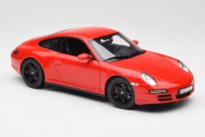 Porsche 911 997 Carrera 4S Red Norev 1:18 187510 Diecast — photo 6 of 8