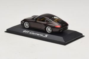 Porsche 911 997 Carrera S Brown Metallic Minichamps 1:43 WAP02001318 Diecast — photo 3 of 4