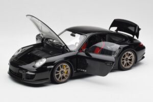 Porsche 911 997 GT2 RS Black & Silver Wheels Minichamps 1:18 100069401 Diecast — photo 2 of 8