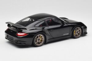 Porsche 911 997 GT2 RS Black & Silver Wheels Minichamps 1:18 100069401 Diecast — photo 3 of 8