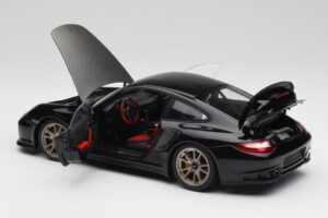 Porsche 911 997 GT2 RS Black & Silver Wheels Minichamps 1:18 100069401 Diecast — photo 5 of 8