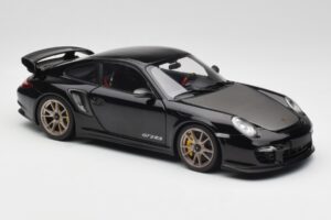 Porsche 911 997 GT2 RS Black & Silver Wheels Minichamps 1:18 100069401 Diecast — photo 6 of 8