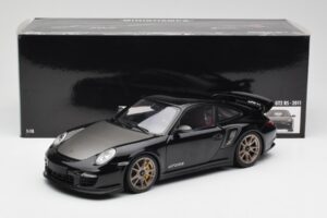 Porsche 911 997 GT2 RS Black & Silver Wheels Minichamps 1:18 100069401 Diecast — photo 8 of 8